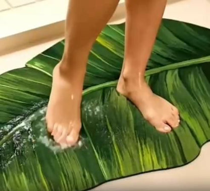 Banana Leaf Bathroom Mat Anti-Slip (45*90)