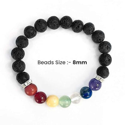 Classic 7 Chakra Beads Bracelet Pack of 1